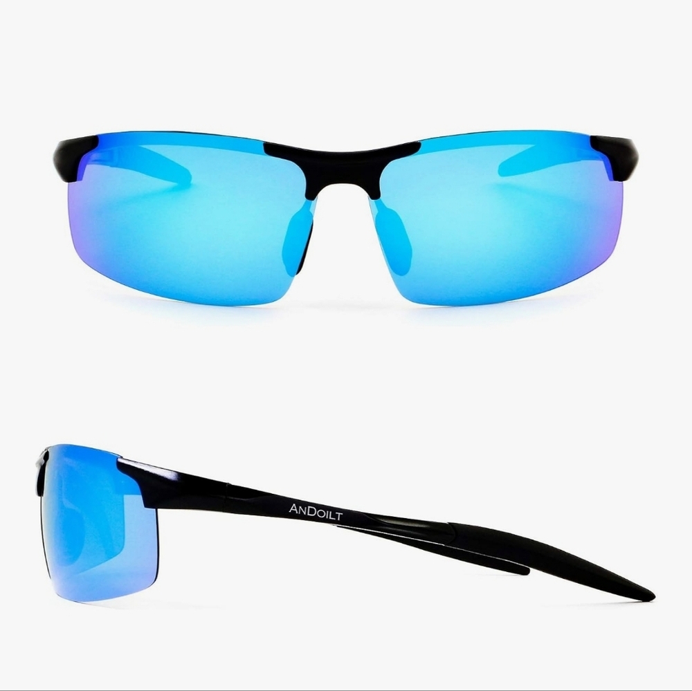 Sports Sunglasses, Andoilt Mens Sports Polarized Sunglasses UV Protection